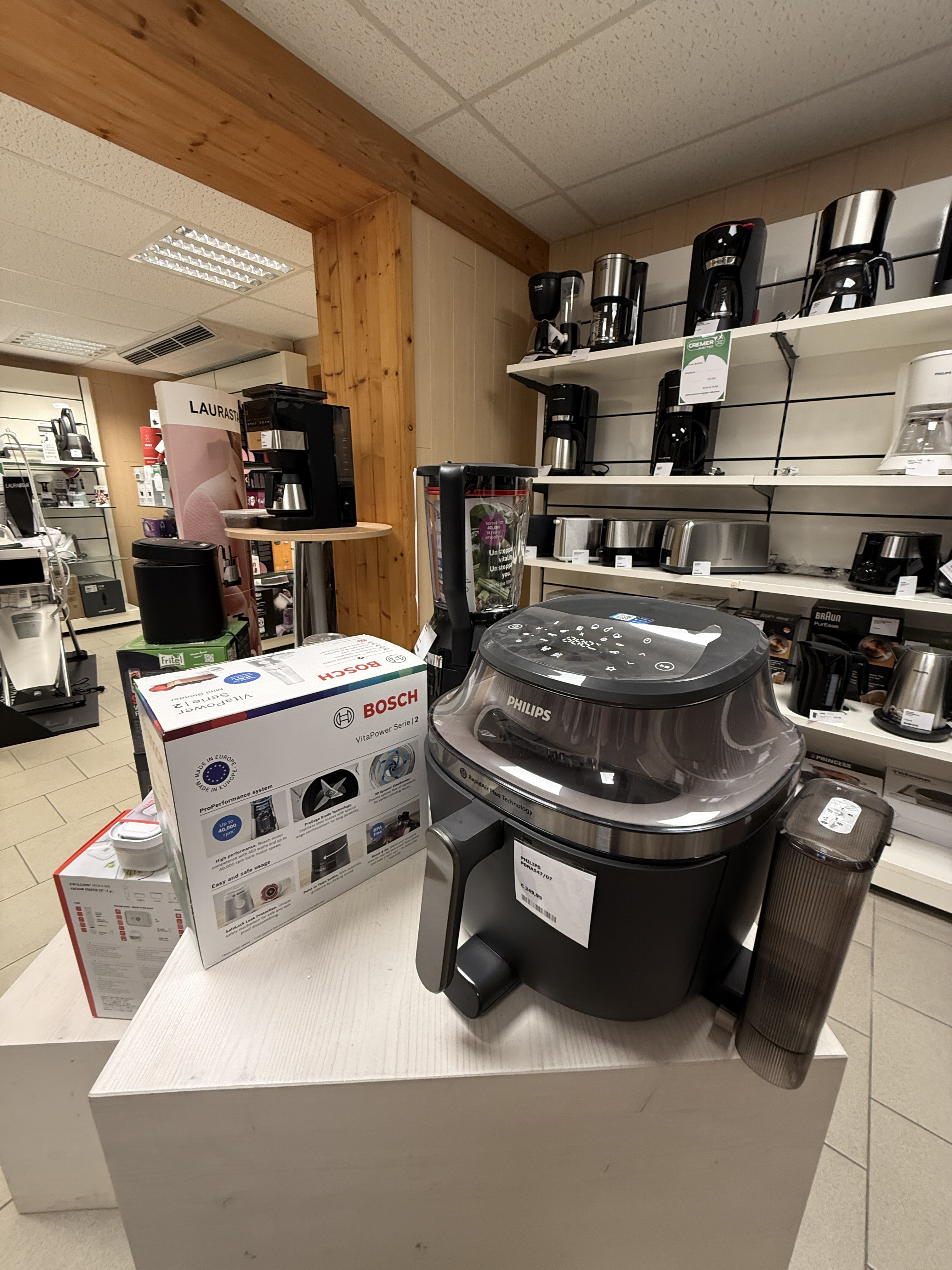 Voir & comparer en showroom